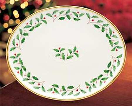 Holiday (Dimension) 13" Oval Serving Platter
