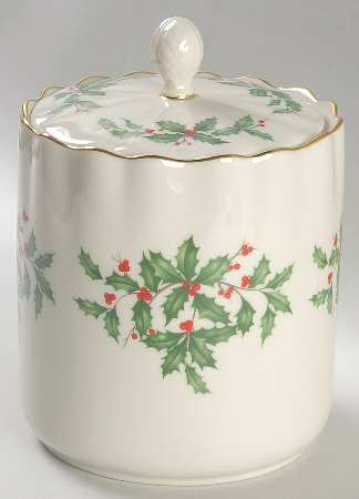 Holiday (Dimension) Biscuit Barrel & Lid