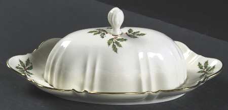 Holiday (Dimension) Oval Covered Butter