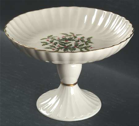 Holiday (Dimension) Round Compote (Height X Width)