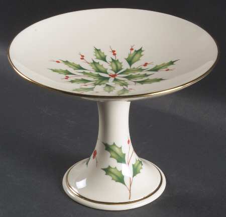 Holiday (Dimension) Round Compote (Height X Width)