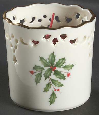 Holiday (Dimension) Small Pierced Votive Candleholder