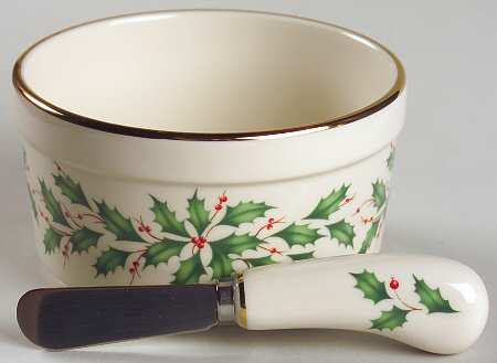 Holiday (Dimension) Dip Bowl & Spreader Set
