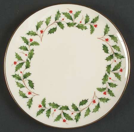 Holiday (Dimension) Dessert Plate/Cream Soup Saucer for Footed Bowl
