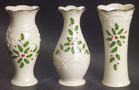Holiday (Dimension) Set of 3 Vase-Bud 5" Motifs