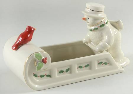 Holiday (Dimension) Figural Open Candy Dish