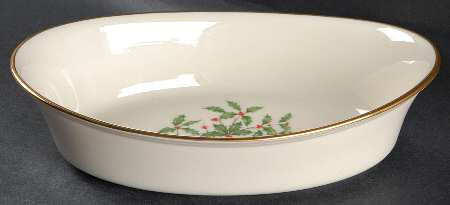 Holiday (Dimension) 8" Oval Vegetable Bowl