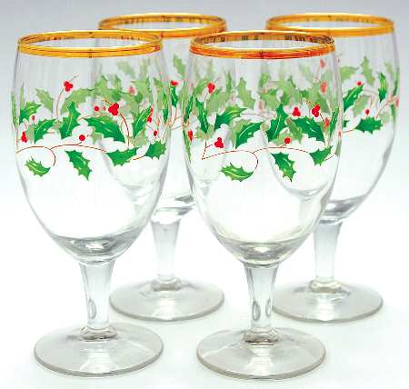 Holiday (Dimension) 14 Oz Glassware Iced Tea - Set of 4
