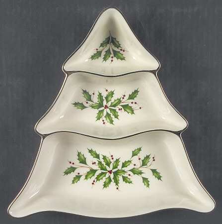 Holiday (Dimension) 3 Part Large Tree Shaped Dish