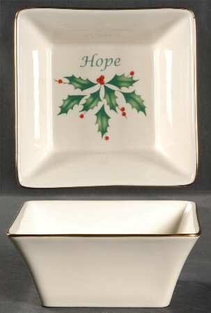 Holiday (Dimension) 4" Square Dish