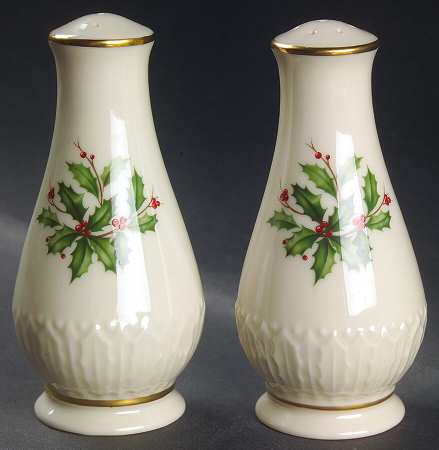 Holiday (Dimension) Sculpted Salt & Pepper Set