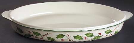 Holiday (Dimension) 16" Oval Baker
