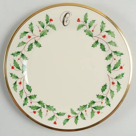 Holiday (Dimension) Accent Salad Plate Mono "C"