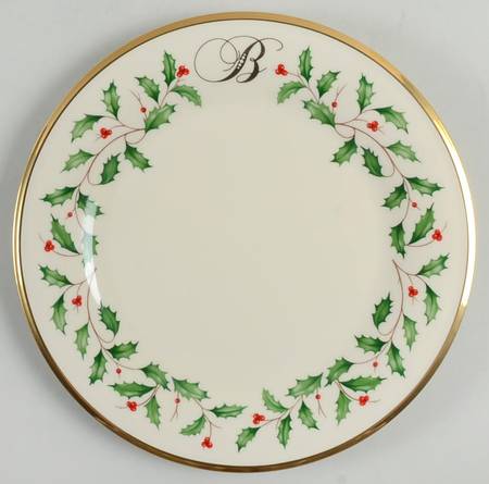 Holiday (Dimension) Accent Dinner Plate Mono "B"