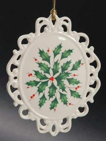 Holiday (Dimension) Oval Pierced Edge Ornament
