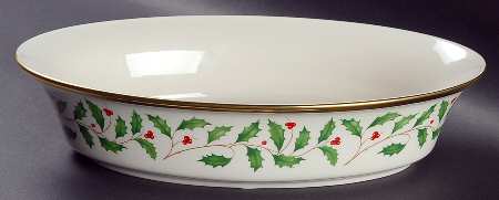 Holiday (Dimension) 10" Oval Vegetable Bowl