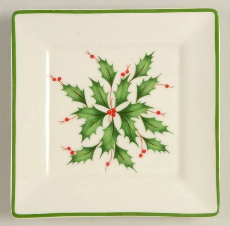 Holiday (Dimension) Square Tidbit Plate