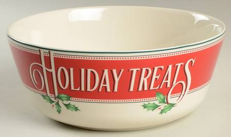 Holiday (Dimension) 9" Round Serving Bowl