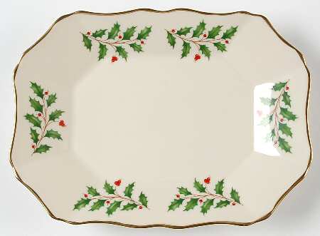 Holiday (Dimension) 9" Rectangular Tray