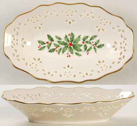 Holiday (Dimension) Pierced Candy Server