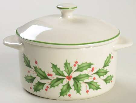 Holiday (Dimension) Miniature Round Covered Casserole