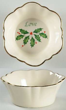 Holiday (Dimension) Miniature Round Fluted Bowl