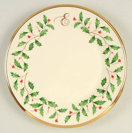 Holiday (Dimension) Accent Salad Plate Mono "E"