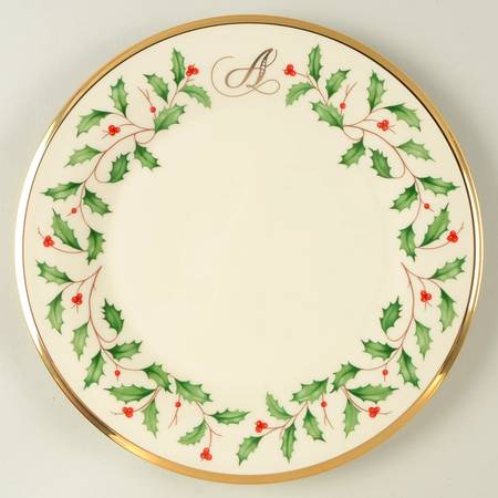 Holiday (Dimension) Accent Salad Plate Mono "A"
