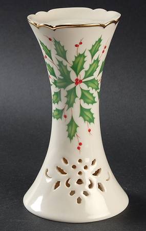 Holiday (Dimension) 6" Pierced Candlestick
