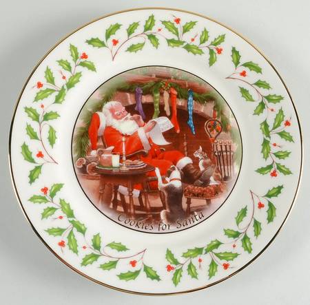Holiday (Dimension) "Cookies for Santa" Plate