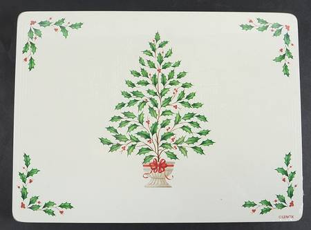 Holiday (Dimension) Corkboard Placemat - Set of 4
