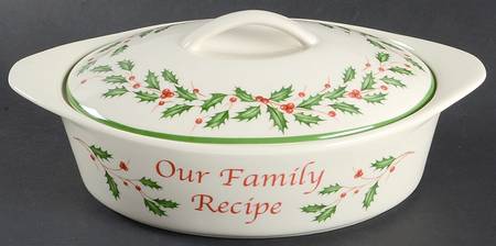 Holiday (Dimension) Oval Covered Vegetable