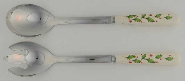 Holiday (Dimension) (2 Piece) Salad Set with Stainless Bowl