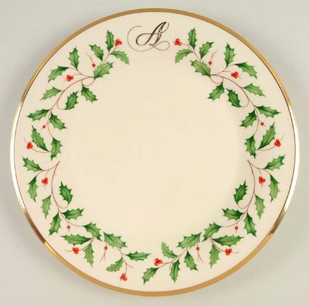 Holiday (Dimension) Accent Dinner Plate Mono "A"