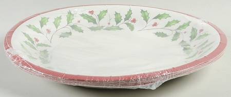 Holiday (Dimension) Pack of 8 - Paper Dinner Plate