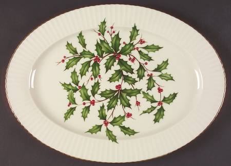 Holiday (Dimension) 15" Oval Serving Platter