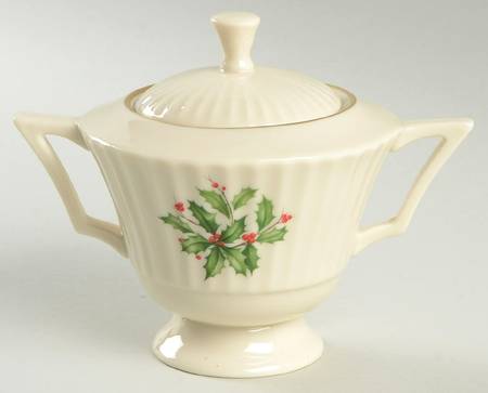 Holiday (Dimension) Sugar Bowl & Lid