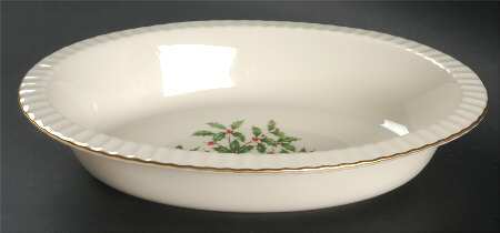 Holiday (Dimension) 9" Oval Vegetable Bowl