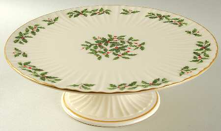 Holiday (Dimension) 10" Diameter Pedestal Cake Stand