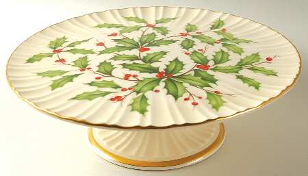 Holiday (Dimension) 10" Diameter Pedestal Cake Stand