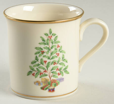 Holiday Tree Gold Mug