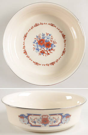 Interlude 9" Round Vegetable Bowl by Lenox