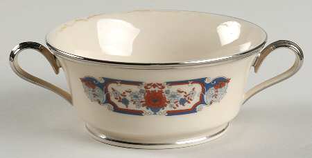 Interlude Footed Cream Soup Bowl by Lenox