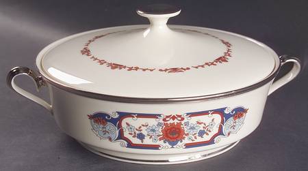 Interlude Round Covered Vegetable by Lenox