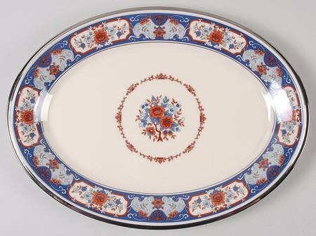 Interlude 14" Oval Serving Platter
