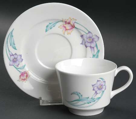 Isle Royale Flat Cup & Saucer Set