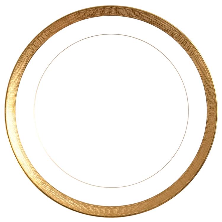 J19 Cream Luncheon Plate