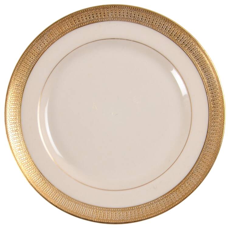 J19 Cream Bread & Butter Plate