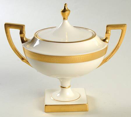 J19 Cream Sugar Bowl & Lid