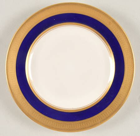 J19K Cobalt Blue Bread & Butter Plate